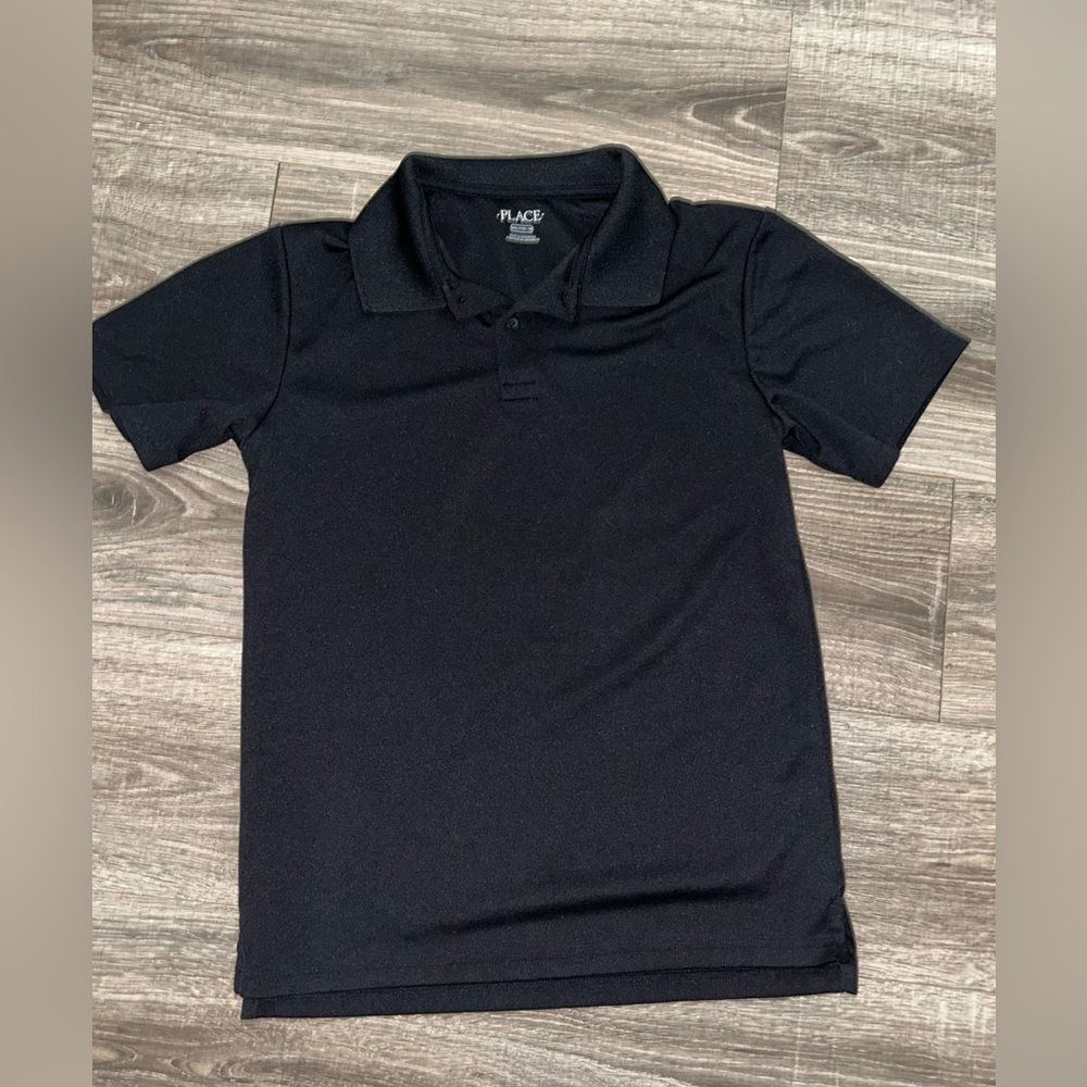 Polo black boys shirt size XXL